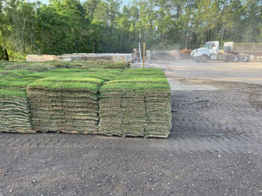 Woerner of Fort Walton Beach sod pallets