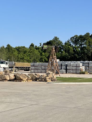 Woerner of Fort Walton Beach windmill yard