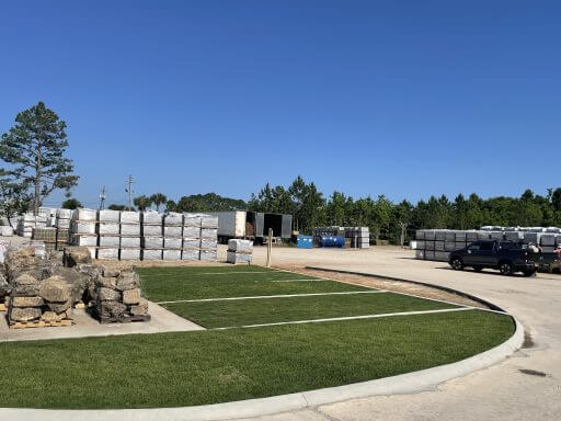 Woerner of Fort Walton Beach sod samples