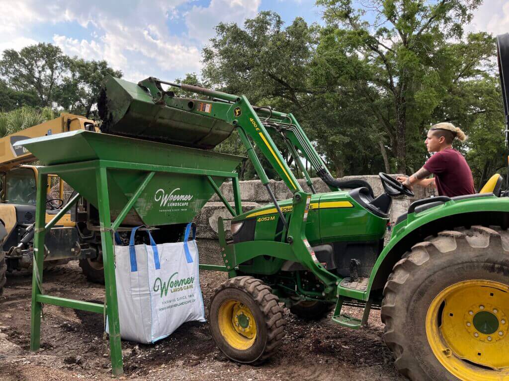 Loading a Woerner SuperSack