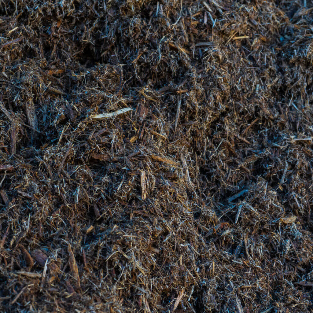 Brown Bulk Mulch from Woerner