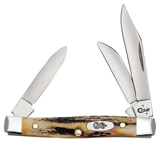 CASE KNIFE GENUINE STAG - SMALL STOCKMAN (5333 SS)