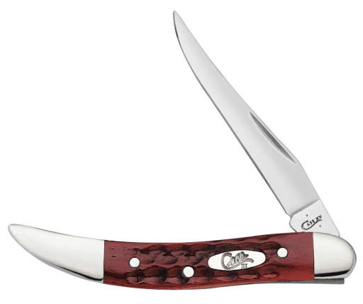 CASE KNIFE POCKET WORN OLD RED BONE - CORN COB JIG SMALL TEXAS TOOTHPICK