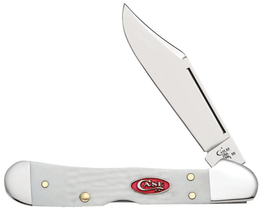CASE KNIFE WHITE SYNTHETIC SPARXX - STANDARD JIG MINI COPPERLOCK (61749L SS)