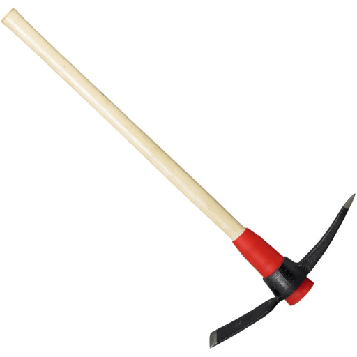 CORONA FORGED PICK MATTOCK - 5LB HICKORY WOOD HANDLE