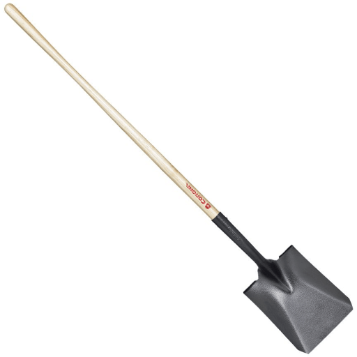 SHOVEL SQUARE POINT 48 IN ASH WOOD HANDLE