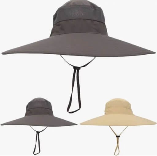 SUN HAT WIDE BRIM NAVY