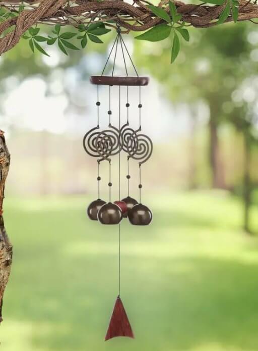 ZEN GARDENS SWIRL CHIME 27 INCH
