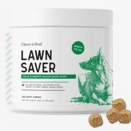 CHEW + HEAL LAWN SAVER DOG CHEWS 120 COUNT