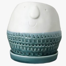 HAPPY FACE PLANTER PUDGIES / SMALL BLUE