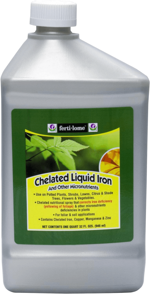 FERTILOME CHELATED LIQUID IRON 1 QUART