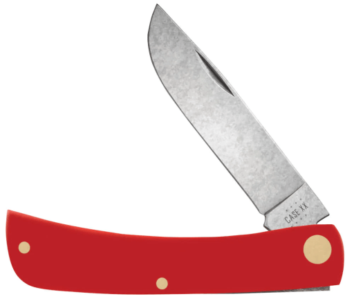 CASE KNIFE AMERICAN WORKMAN SMOOTH RED CS SYNTHETIC SOD BUSTER JR