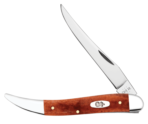 CASE KNIFE MEDIUM TEXAS TOOTHPICK CHESTNUT SMOOTH BONE