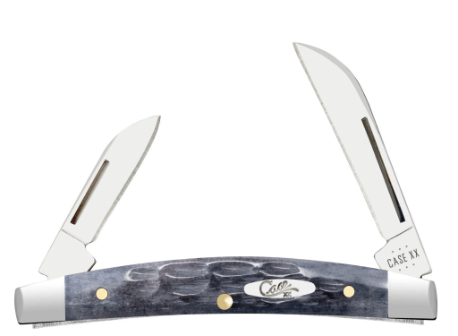 CASE KNIFE POCKET WORN GRAY BONE CRANDALL JIG