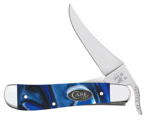 CASE KNIFE OCEAN BLUE KIRINITE RUSSLOCK