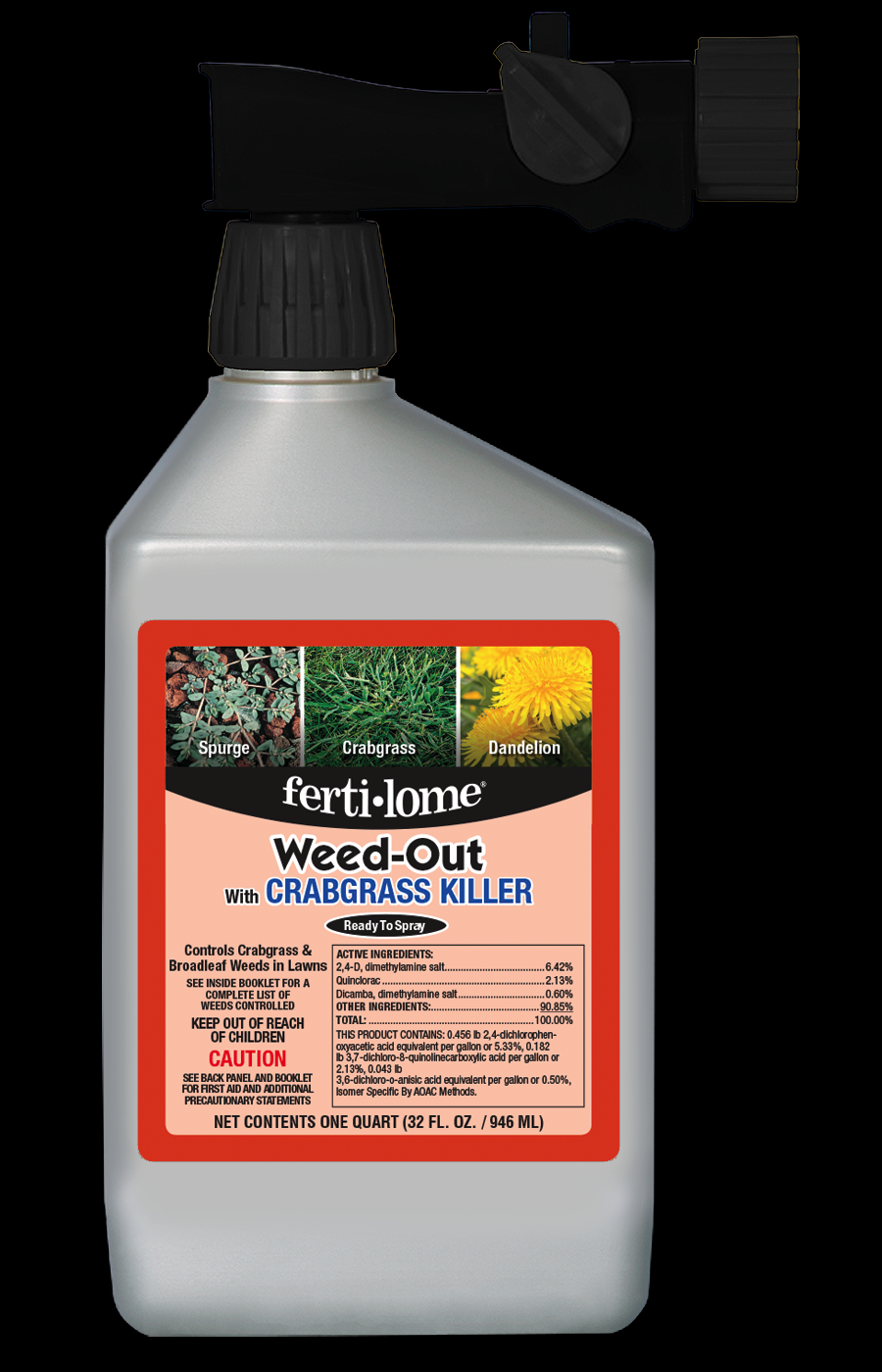 FERTILOME WEED-OUT WITH CRABGRASS KILLER RTU 32 OZ
