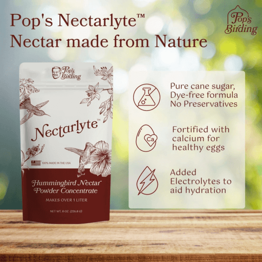 NECTARLYTE HUMMINGBIRD NECTAR POWDER CONCENTRATE 8 OZ - Image 2