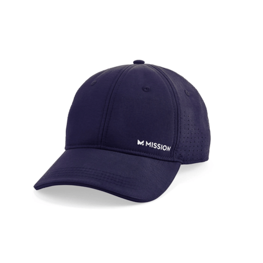 MISSION COOLING VENTED PERFORMANCE HAT NAVY