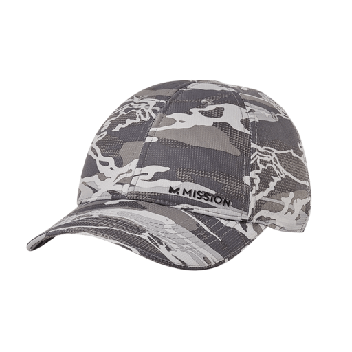 MISSION COOLING PERFORMANCE HAT MATRIX CAMO SILVER